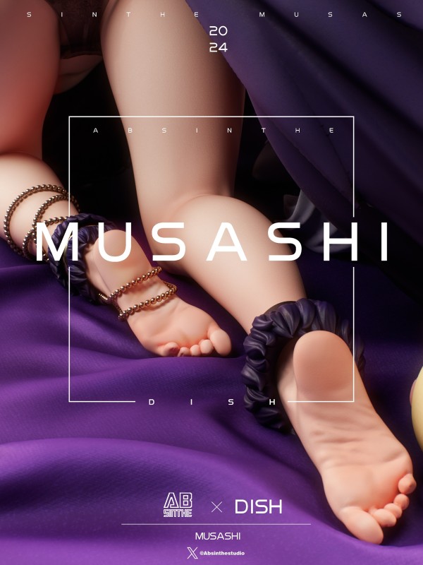 ABsinthe Studio X Dish Azur Lane Musashi Hot Sexy 1/4 Statue